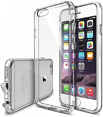 iPhone 6/6s crystal clear case with dustproof plug, lanyard hole design, protect your iPhone 6/6s from impacts, drops, and scratches All-In-One