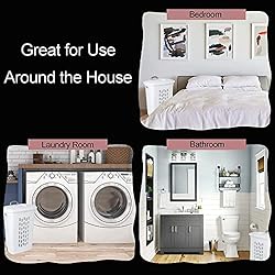 Generic Ultra Wheeled Design Clothes Hamper Laundry