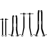 INJORA Aluminum High Clearance Chassis Links for 1/30 Axial SCX30 Upgrade