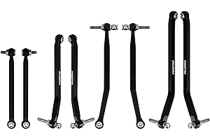 INJORA Aluminum High Clearance Chassis Links for 1/30 Axial SCX30 Upgrade