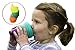 O-Sip! Silicone Sippy Lids (Pack of 3) - Spill-Proof Fun for Families! - BPA-Free, Fits on Glasses, Mason Jars & Cups - Reusable, Durable, & Kid-Friendly (Colors: Red, Green, Blue) - ModFamily
