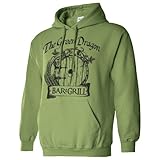 Sun Frog Shirts Adult Green Dragon Bar Grill Hoodies