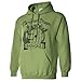 Sun Frog Shirts Adult Green Dragon Bar Grill Hoodies