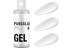 White Gel Food Coloring - Pandalab 2 Ounce High Concentrated Food Dye for Baking, Cake, Cookie, Fondant, Icing, Easter Egg, Macaron, DIY Slime (60ml)