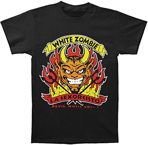 White Zombie Men's Devil's Music T-shirt X-Large Black