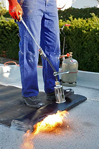 ROTHENBERGER Industrial Hochleistungsbrenner RoMaxi Premium Inkl. 5M Propan Gasschlauch, Unkrautvernichter… – Bild 3