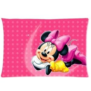 Amazon.com: Custom Cute Minnie Mouse Pillowcase Standard ...