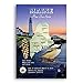 U.S. State Map Postcard Set of 50. Modern post cards variety pack. Postcards with maps of all fifty states of the United States of America. Made in USA.
