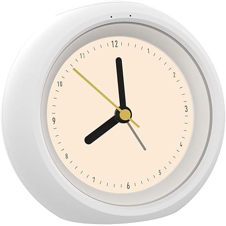 Amazon Co Jp 目覚まし時計 電波 置き時計 無段階調光 Led ナイトライト おしゃれ アラーム設定 スヌーズモード 寝坊防止 バックライト付き 授乳用ランプ Usb充電式 タッチスイッチ 最大稼働時間300時 ホーム キッチン