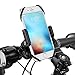 Bike Phone Mount, Siroflo Bicycle Holder for any Smart Phone: iPhone 7 /7+, 6 /6+, 5s, 5, Samsung Galaxy S7 /S7 Edge, S6, S5, S4, Nexus, Nokia, LG Motorcycle, Bike Mount, Bike Accessories Adjustable