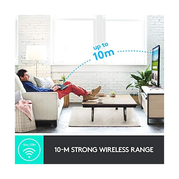 Logitech-K400-Plus-Wireless-Livingroom-Keyboard-with-Touchpad-for-Home-Theatre-PC-Connected-to-TV-Customizable-Multi-Media-Keys-Windows-Android-LaptopTablet-QWERTY-UK-Layout-Black Logitech K400 Plus Wireless Touch TV Keyboard With Easy Media Control and Built-in Touchpad, HTPC Keyboard for PC…