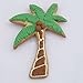 Ann Clark Palm Tree Cookie Cutter - 4.75 Inches - Tin Plated Steel