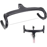 RXL SL carbon fiber road bike bars with integrated stem integrated handlebar carbon road bike handlebars drop handlebar 1-1/8"(28.6mm) 3K Glossy/Matte drop handlebars 400/420/440 90/100/110/120