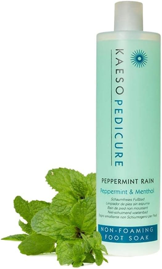 Kaeso Peppermint Menthol Non-Foaming Foot Soak 495ml Cooling Refreshing