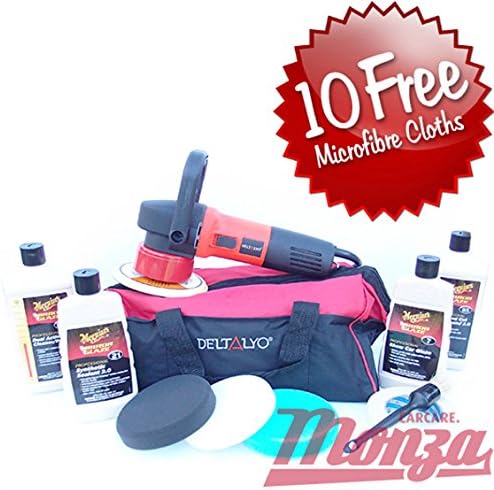 DAS6 Professional 850 watt Machine Polisher & Meguiars Compounds Ultimate Car Polishing Kit