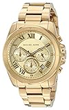 Michael Kors Women's Brecken Gold-Tone Watch MK6366