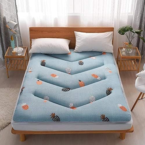 LZYCL Mattress Topper Hypoallergenic,tatami Mattress Soft Mattress Topper Foldable Japanese Futon Mattress For Home,student Dormitory-h 150x190cm(59x74) inch