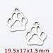 28pcs Mixed Tibetan Silver Plated Animals Dogs Charms Pendants Jewelry Making DIY Charm Handmade Crafts(Dog Charms)