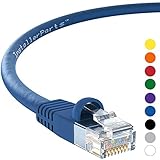 InstallerParts (10 Pack) Ethernet Cable CAT5E Cable UTP Booted 3 FT - Blue - Professional Series - 1Gigabit/Sec Network/Internet Cable, 350MHZ