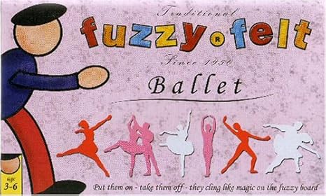 fuzzy felt ballet