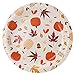 Juvale 80 Pack Paper Plates - 9-Inch Multicolor Autumn Leaves & Pumpkin Design - Sturdy Heavy-Duty Disposable Dinner Plates for Fall Parties & Gatherings