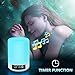 ACRATO LED Bedside Lamp Smart Touch Wireless Bluetooth Speaker Dimmable Color Night Light 4 Level Brightness 6 Colors Changing Mood Music Player TF Card AUX Supported Hands-free Calls Alarm Clock