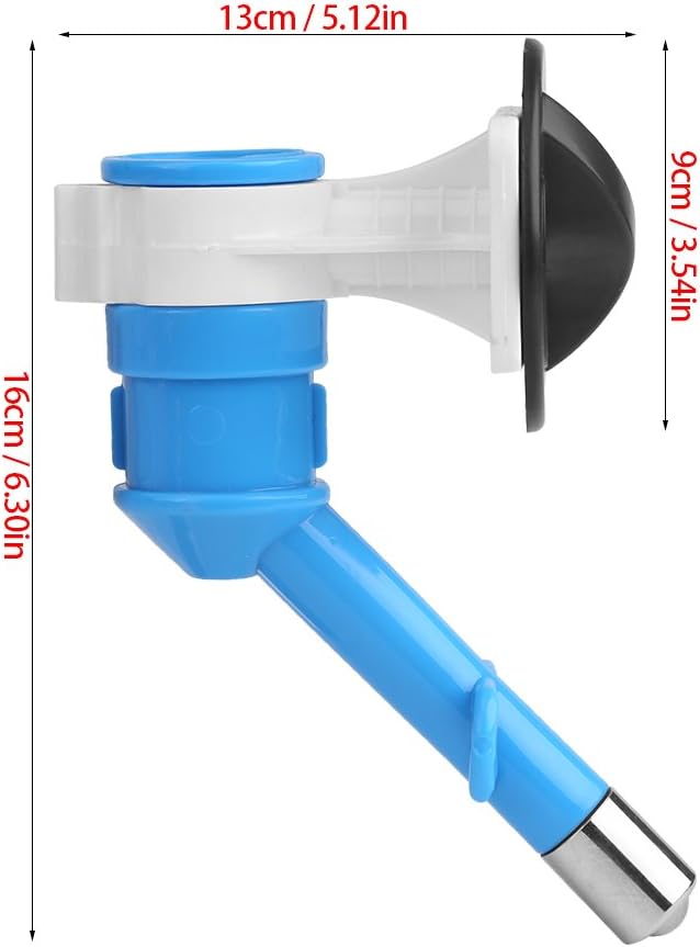 Pet Water Dispenser Plastic Water Bottle Feeder for Dog Cat Rabbit Hamster in 3 Color Without Bottle(Blue) - Image 4