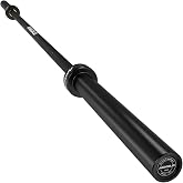 Mikolo 7ft Olympic Barbell, Barbell for Weightlifting and Powerlifting 45lb, Olympic Bar for 1500lbs Capacity, Weight Bar Fit 2&rdquo; Standard Weights