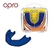 OPRO Snap-Fit Instant Level Mouth Guard – Quick Protection Mouthguard for Lacrosse, jiu Jitsu, Rugby, MMA, Boxing, Wrestling, UFC, & Football Mouthpiece – Includes Mouth Guard Case (Adult, Blue)