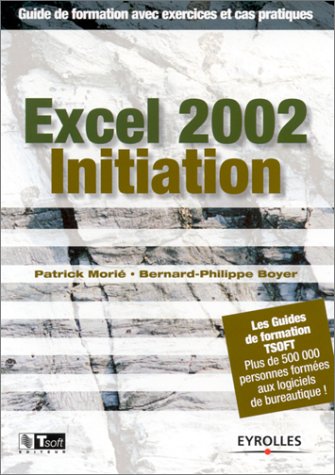 Excel 2002 initiation