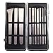Mintfoot Professional Pedicure Knife Set - 9 Piece Stainless Steel Nail Care Mani Pedi Kit with Leather Travel Case