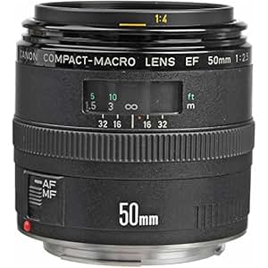 Amazon.com : Canon EF 50mm f/2.5 Compact Macro Lens