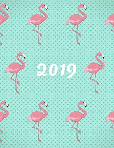 2019 Weekly Planner: Turquoise Flamingo Dotty | Planner Calendar Schedule Organizer with Dot Grid Pages, Inspirational Quotes + To-Do Lists (Flamingo Planners) (Volume 1) Paperback – Organizer, August 22, 2018