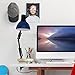 ToJane Swing Arm Desk Lamp Architect Table Light,Blue Shade,Bulb Sold Separate