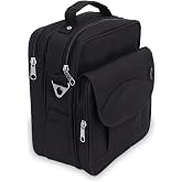 Everest Deluxe Utility Bag - Large, Black, One Size