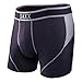 SAXX Underwear Co. Kinetic Boxer -Black/Steel -L