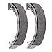 ECCPP Brake Shoes Fits for 1986-1988 Kawasaki Bayou 185 KLF185A, 1988-2002 Kawasaki Bayou 220 KLF220A, 2003-2010 Kawasaki Bayou 250 KLF250A, 705 * 706 Front and Rear Brake Shoes