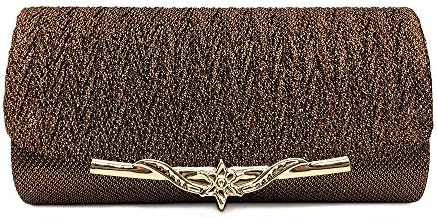 XUNFEI Women Evening Bag Party Banquet Glitter Bag For Girls Wedding Clutches Handbag Chain Shoulder Bag