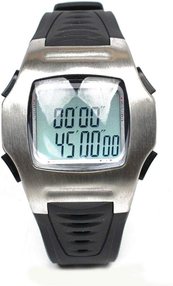 Mlec tech Soccer Referee Stopwatch Timer Watch, Lightweight Wear-resistant Built-in Button Battery PVC Coach Wrist Watch Stopwatch Chronograph Timer for Soccer Football Match Training Game Sports