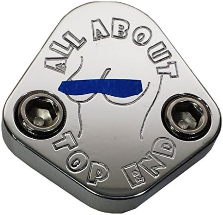 JACER Enterprises F065-GS38 - Universal Diamond Style Fuel Pump Block Off with 3/8" Bolts