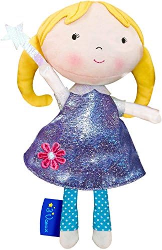 My Friend Huggles 3 Wishes Fairy, Children's Soft Doll, Purple Starlight