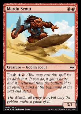 Magic: the Gathering - Mardu Scout (108/185) - Fate Reforged