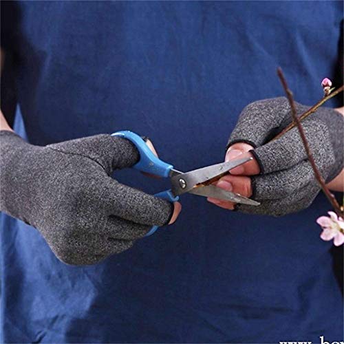 Arthritis Gloves Compression Joint Finger Pain Relief Hand Wrist Support Brace (M)