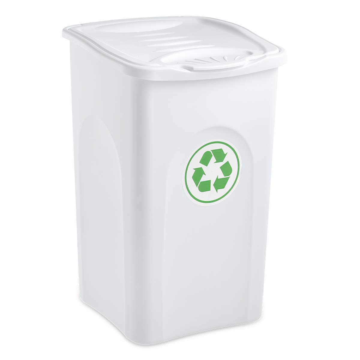 Stefanplast Begreen Bin, 50 L, White