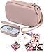 Mauve Instant Photo Printer Case for HP Sprocket 2x3, Kodak Mini 2HD Wireless, Kodak Mini Shot Wireless 2in 1, Lifeprint 2x3, HP Sprocket and Polaroid Zip Mobile Printer, Polaroid Snap Touch