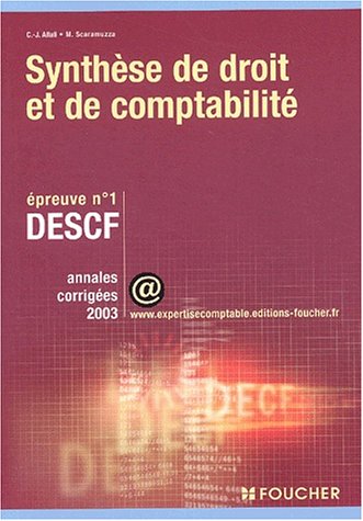 Synthèse de droit et de comptabilité