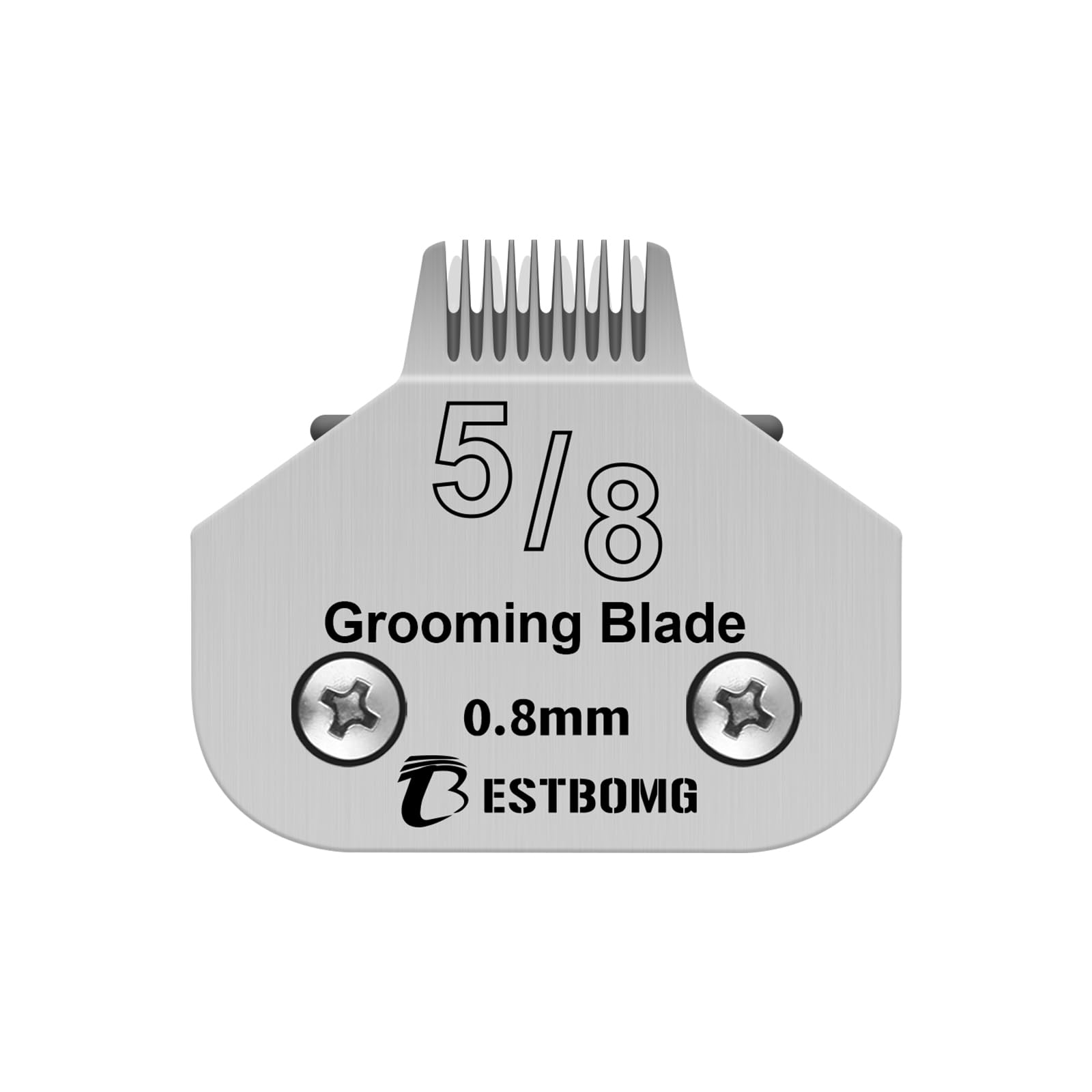 Dog Grooming Replacement Blade Compatible with Andis/Wahl/Oster Dog Clippers (5/8N Toe Blade)