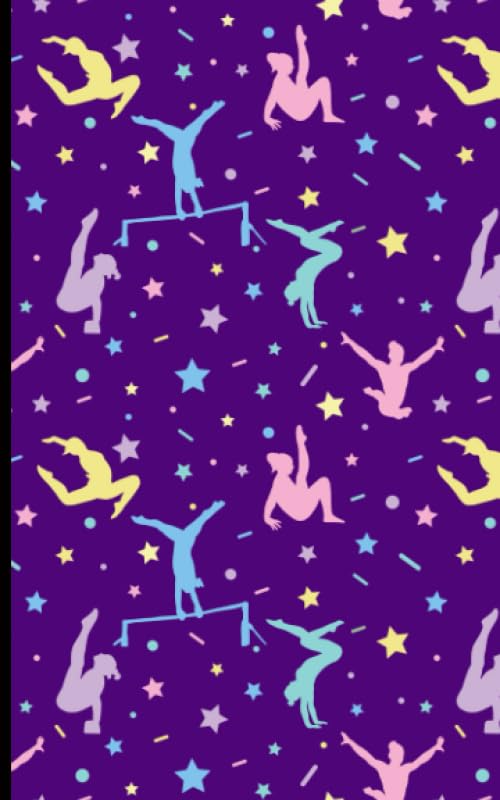 Gymnastics Journal Notebook for Women Gymnasts: DIY Writing Diary Planner Note Book - 100 Lined Pages + 8 Blank Sheets, Travel Size 5x8"