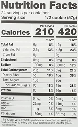 LENNY & LARRY’S THE COMPLETE COOKIE OATMEAL RAISIN, 4 OZ