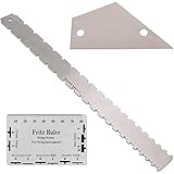 Designed Guitar Neck Notched Straight Edge Guitar